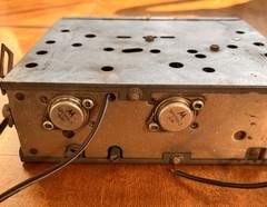 Vintage Motorola FM200A AM/FM Gold Pushbutton Car Radio Stereo 12V USA S/N 30147
