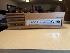NORDMENDE SPECTRA « C » PHONIC AM/FM TABLETOP RADIO 1960s Germany – Works V Rare
