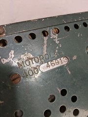 Sweet Retro Vtg Moto Rat Rod Motorola 6V Car Stereo Radio 400 w 12V Adapter