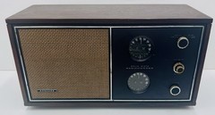 1960s Concord FM/AM Radio, RAF -10, Solid State Radiocorder Tested Working MCM
