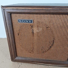 Vintage Sony TFM-9450W Tested AM/FM 2-Band Tabletop Transistor Radio TESTED