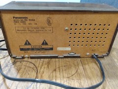 Vintage Panasonic Radio FM-AM 2 Band Receiver Model RE-6266 « Working »
