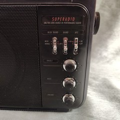 GE Superadio III 7-2887B AM/FM Long Range Wide Band Radio – Tested & Sounds Huge