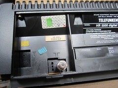 Vintage Telefunken HR5500 Digital AM / FM Receiver with Cables Germany