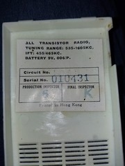 Kensington Solid State 10 Transistor Super Deluxe Hi-Fi Radio *** WORKS ***