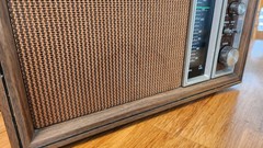 Vintage SONY TFM 9450W 11 Transistors 2 Band Radio Powers On – READ DESCRIPTION