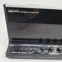 Vintage 1970s Montgomery Ward Airline AM/FM Alarm Clock Radio Model GEN-1959A