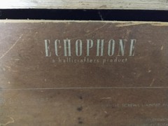 Vintage Echophone ES-113 Hallicrafters Tube Radio Wood Tabletop Untested As-Is