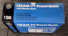 NOS Vintage GE 7-2945A Multiband Radio Mint In Box 1989 Kmart Provenance /Papers