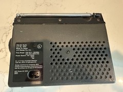 Rare FM AM Portable Radio JCPenney Japan 5W Tested Two Band Receiver