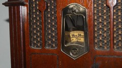 Vintage RCA Cathedral AM FM Wood Table Radio Model No. RP-3895 – VERY NICE