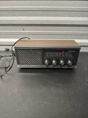 Panasonic Radio AM/FM Model RE-6513 Wood Grain 13.25&Prime; Long Works Vintage Japan