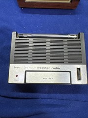 Vintage Sears 24 Hour Weather Radio Alert Model #305 390001 50 – Tested Works-