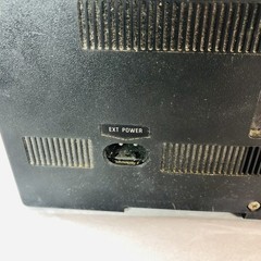 Vtg Panasonic RF 1080 AM/FM PSB 3 Band Portable Radio Black FOR PARTS OR REPAIR