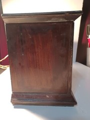 vintage general electric am fm radio. Dual speakers wood radio, solid state radi