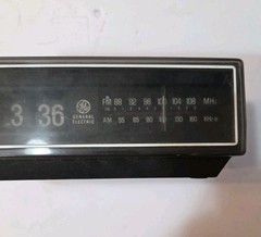 Vtg General Electric GE Flip Clock AM/FM Radio 7-4305F – For Parts Or Repair