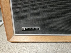 Vintage Panasonic RE-7257 AM/FM Radio, Japan -needs Cleaned, read!!
