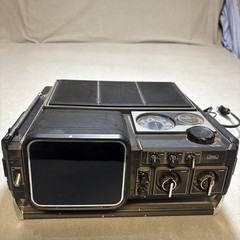 1979 Vintage Sears CRT Go Anywhere Solid State 564 TV Radio UHF VHF FM Works