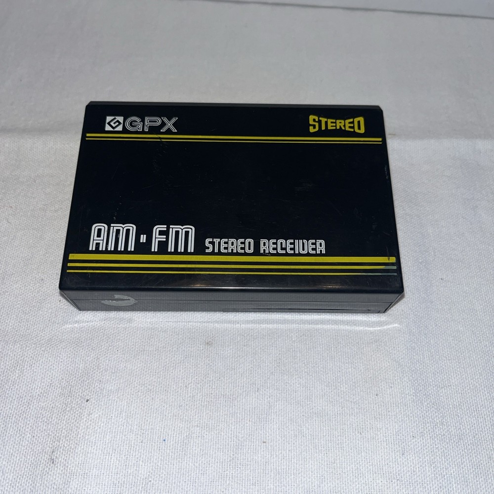 Gran Prix A2830 AM/FM Hand Held Stereo Receiver Tested Works