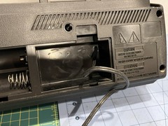 Vintage GE portable radio boombox w/ tape player model 3-5624A – Tested & works!