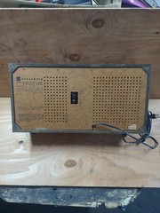 Vintage Panasonic 2-Way System AM/FM/AFC FM Radio RE-7487 10 Transistor Wood