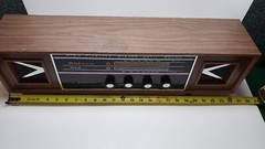 Vintage Commodore FM-AM Radio Model 744 Stereo-Matic-Sound 4 Speaker High Fideli