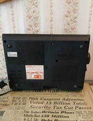 Vintage GE Clock Radio General Electric Model 7-4662b WORKS EXCELLENT!