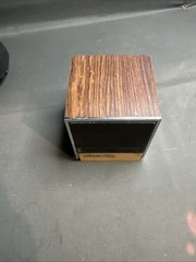 Radio Shack Realistic AM Deskube 12-183 Wood Grain AM Radio For Parts