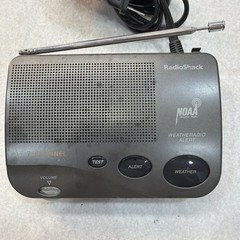 RadioShack 12-247B Weather Radio Alert 7 Channel NOAA Digital – Tested – Works