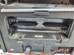 Sony CFS1025 Raido Boom Box with Detachable Speakers for Parts Repair Only