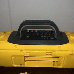 Sony CFS-903 Water Resistant Stereo Cassette Yellow Tape Player Tested Works LN