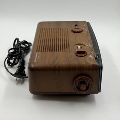 Broken Panasonic Flip Clock AM FM Radio Groundhog Day RC-6030D Damaged Body