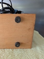 Panasonic RE-7259 FM-AM 2-Band Desktop Tabletop Wood Radio Vintage 1975 Works