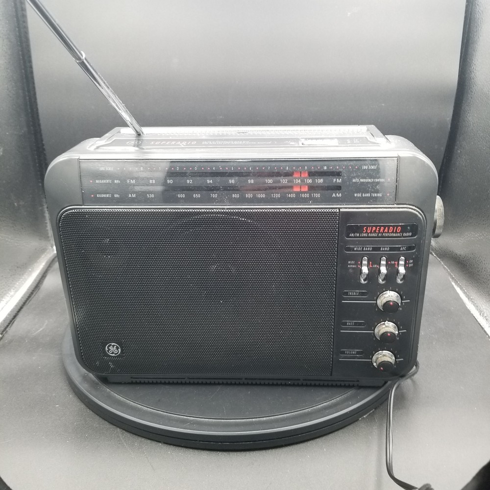 GE General Electric Superadio Series III Long Range AM/FM Super Radio 7-2887A