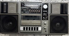 Vintage 1980s 80s Sears SR 3000 Stereo Boombox Radio Sears Japan Supe CLEAN
