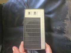 📻 Vintage Hitachi TH-848 8 Transistor AM Radio With Case – Working PLEASE READ