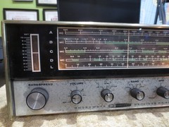 Nice Vintage HEATHKIT GR-64 Vacuum Tube 4 Band Shortwave Radio Tested (YouTube!)