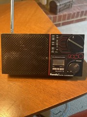 Vintage Randix Portable AM/FM Clock Radio Model No RCL-50 (Read Description)