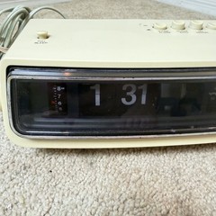 Vintage SONY Digimatic AM/FM Flip Clock Radio Alarm Solid State Working
