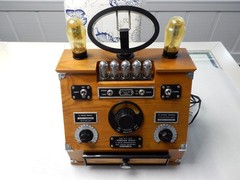 Spirit Of St Louis SOSL Wireless Valve AM/FM Cassette Radio WORKING ORDER!