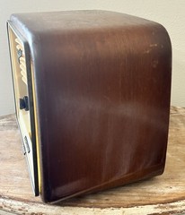 Vintage Telefunken Jubilee Export 1950s Tube Radio AM/FM Works West Germany