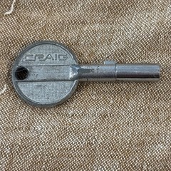Craig Pioneer In Dash Car Stereo, Vintage Silver Key 00-59, 1970’s Collectible