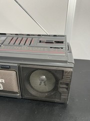 Seiko WKC-200 Super Woofer 3D Stereo Boombox Dual Cassette AM/FM- Tested Working
