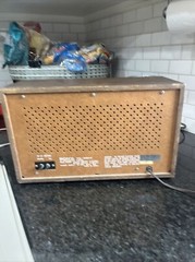 Vintage Sony AM FM Radio, TFM-9450W Tested and Works-