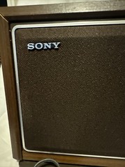 Vintage Sony Am Fm Radio ICF-9740w Sounds Great 13” Tabletop Super Clean