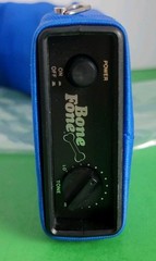 Vintage 1970s Bone Fone AM/FM Wearable Neck Radio Boombox – Clean