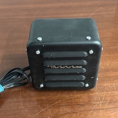 Motorola Research Line Speaker 2-Way FM Mobile Squad Car Police Radio***Untested