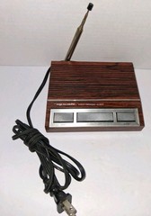 Realistic Model 12-140 Weatheradio Weather Alert Radio Vintage TESTED Woodgrain