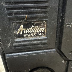 Audition Mark 45 Vintage AM-FM Radio 📻 Untested . As Is