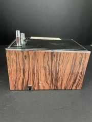 Vintage Realistic AM/FM Deskube Radio Model 12-184 Faux Wood Radio Shack Tested